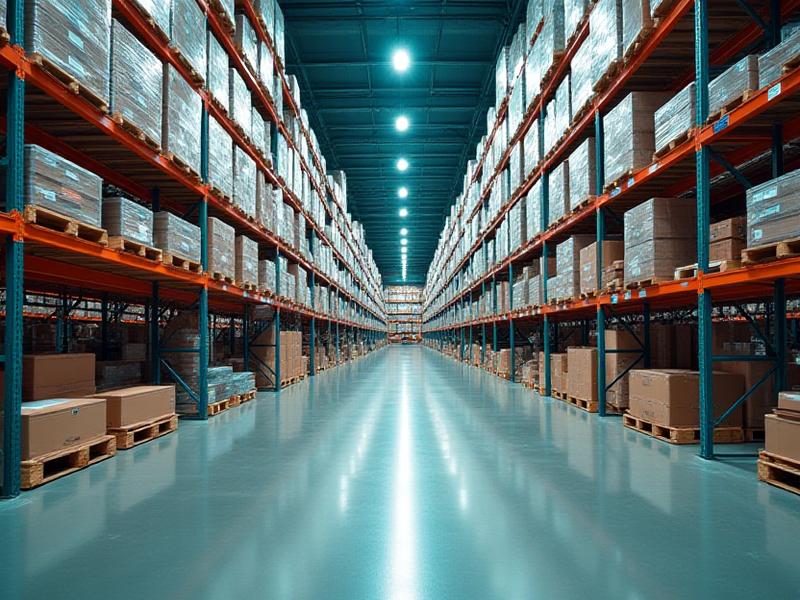 Modern logistics warehouse in Bloomington